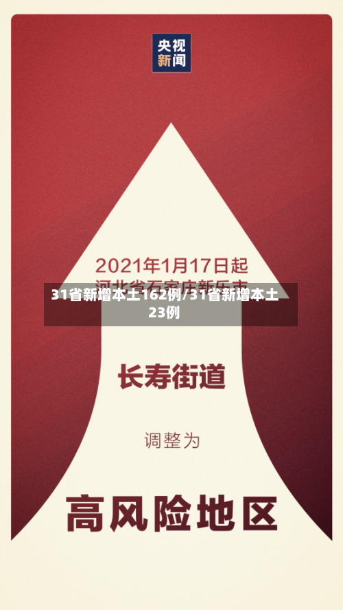 31省新增本土162例/31省新增本土23例-第2张图片