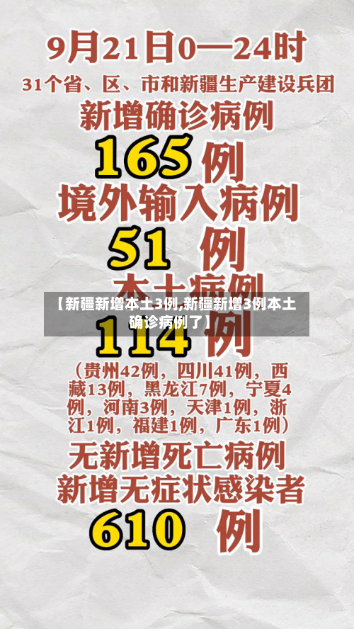 【新疆新增本土3例,新疆新增3例本土确诊病例了】