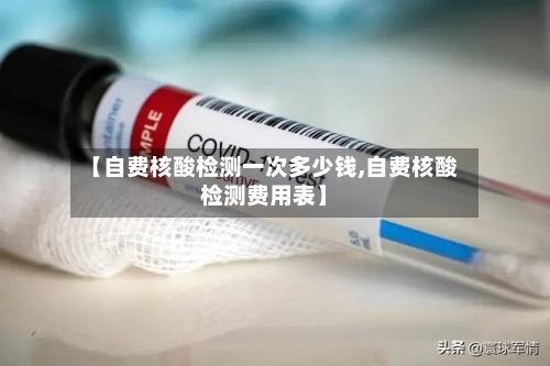 【自费核酸检测一次多少钱,自费核酸检测费用表】-第2张图片