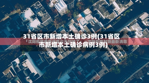 31省区市新增本土确诊3例(31省区市新增本土确诊病例3例)