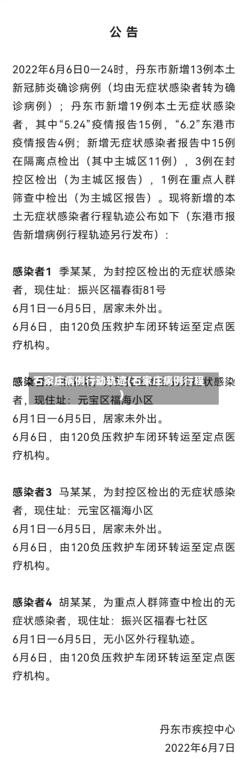 石家庄病例行动轨迹(石家庄病例行程)-第3张图片