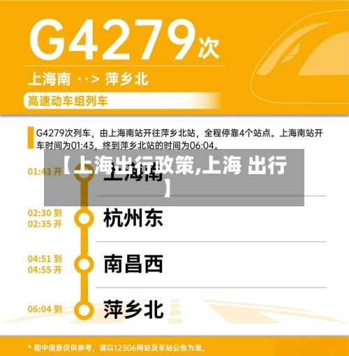 【上海出行政策,上海 出行】-第3张图片
