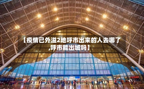 【疫情已外溢2地呼市出来的人去哪了,呼市能出城吗】-第3张图片
