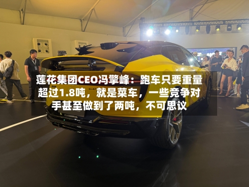 莲花集团CEO冯擎峰：跑车只要重量超过1.8吨，就是菜车，一些竞争对手甚至做到了两吨，不可思议