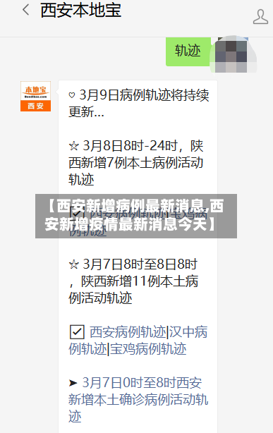 【西安新增病例最新消息,西安新增疫情最新消息今天】-第3张图片