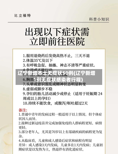 辽宁新增本土无症状50例(辽宁新增1例无症状感染者行程)