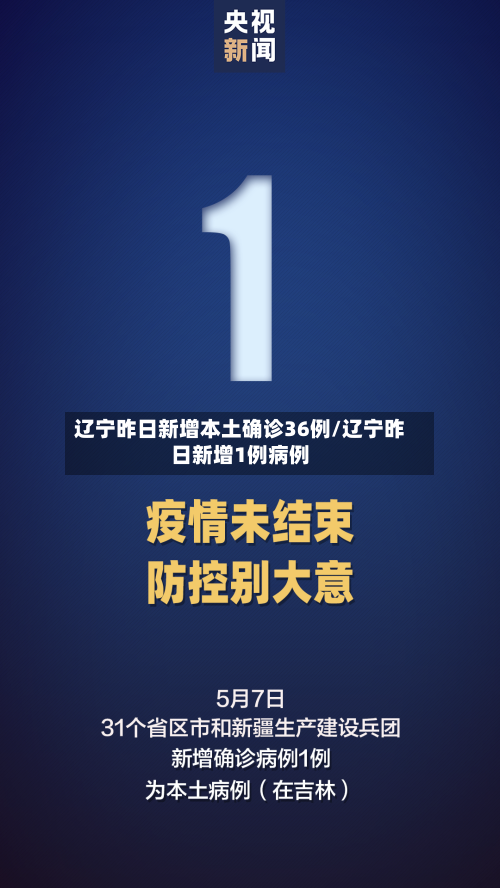 辽宁昨日新增本土确诊36例/辽宁昨日新增1例病例-第3张图片
