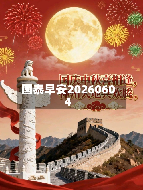 国泰早安20260604