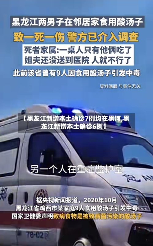 【黑龙江新增本土确诊7例均在黑河,黑龙江新增本土确诊6例】-第2张图片
