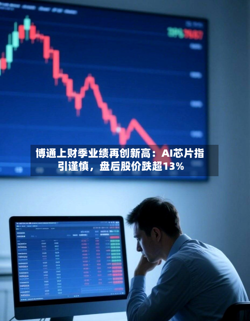 博通上财季业绩再创新高：AI芯片指引谨慎，盘后股价跌超13%