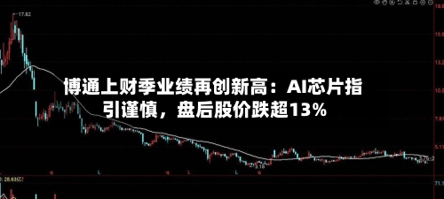 博通上财季业绩再创新高：AI芯片指引谨慎，盘后股价跌超13%-第2张图片