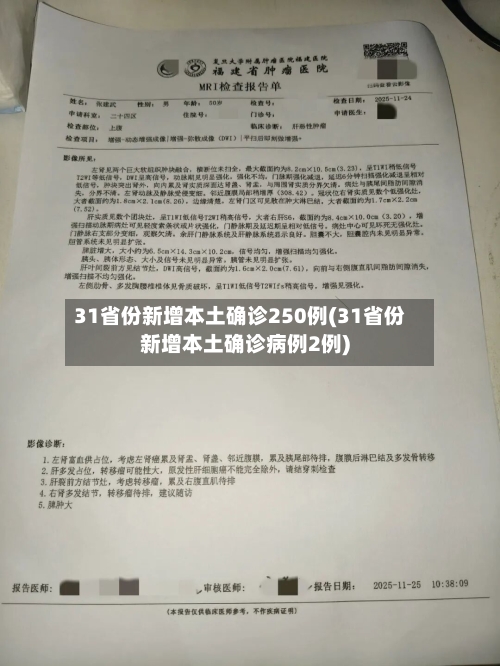 31省份新增本土确诊250例(31省份新增本土确诊病例2例)-第2张图片