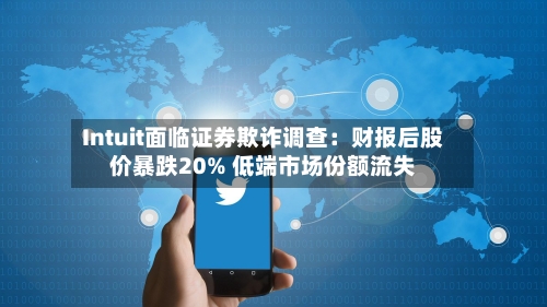 Intuit面临证券欺诈调查：财报后股价暴跌20% 低端市场份额流失-第3张图片