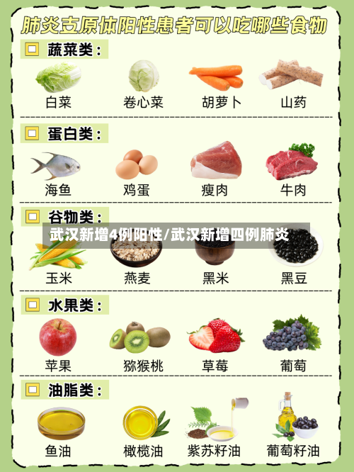 武汉新增4例阳性/武汉新增四例肺炎