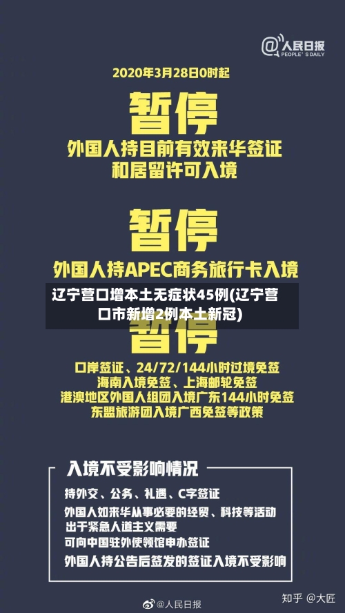 辽宁营口增本土无症状45例(辽宁营口市新增2例本土新冠)
