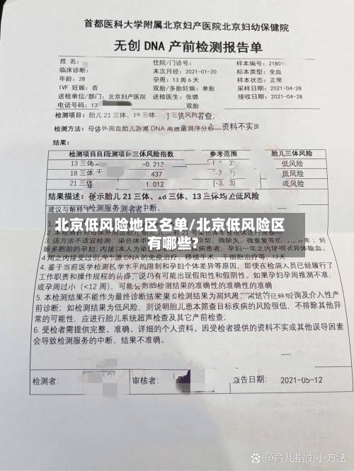 北京低风险地区名单/北京低风险区有哪些?-第3张图片