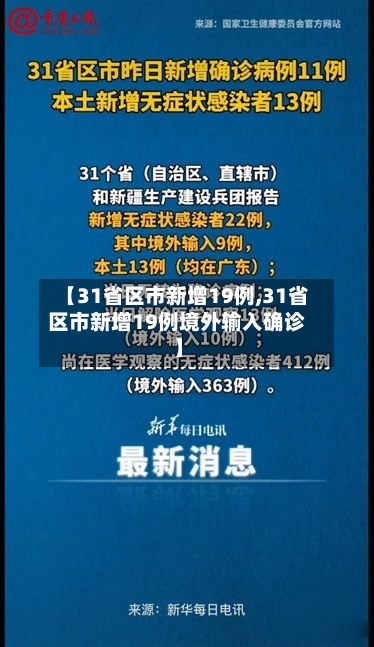 【31省区市新增19例,31省区市新增19例境外输入确诊】-第2张图片