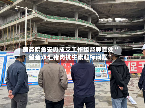 国务院食安办成立工作组督导查处“望奎双汇猪肉抗生素超标问题”-第3张图片