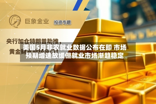 美国5月非农就业数据公布在即 市场预期增速放缓但就业市场渐趋稳定