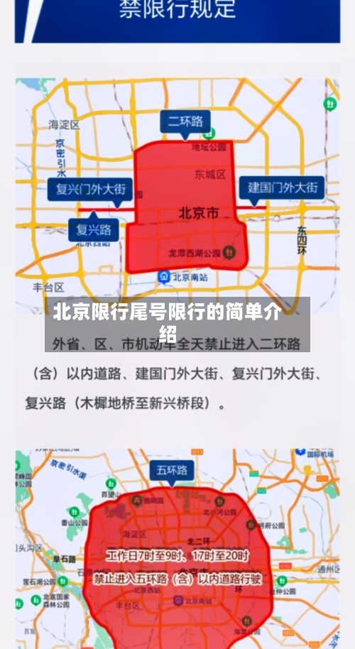 北京限行尾号限行的简单介绍