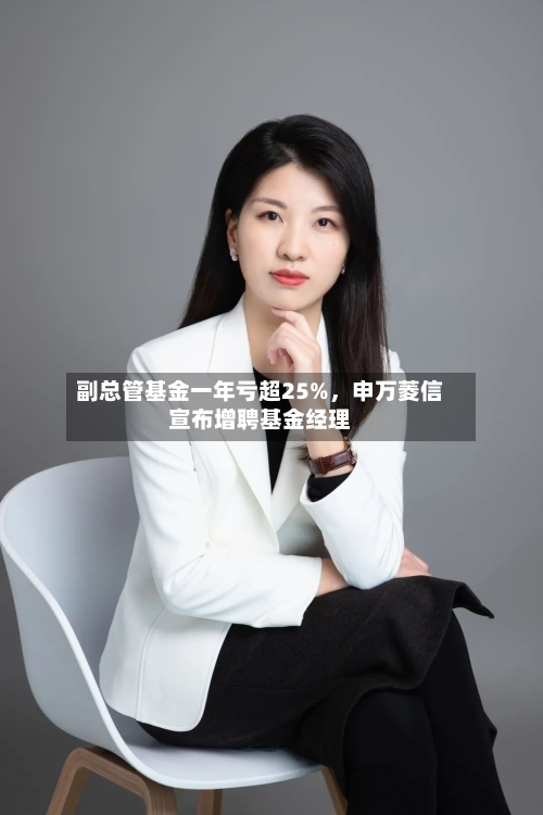 副总管基金一年亏超25%，申万菱信宣布增聘基金经理