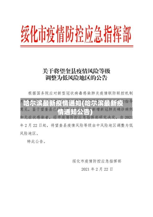 哈尔滨最新疫情通知(哈尔滨最新疫情通知公告)-第2张图片