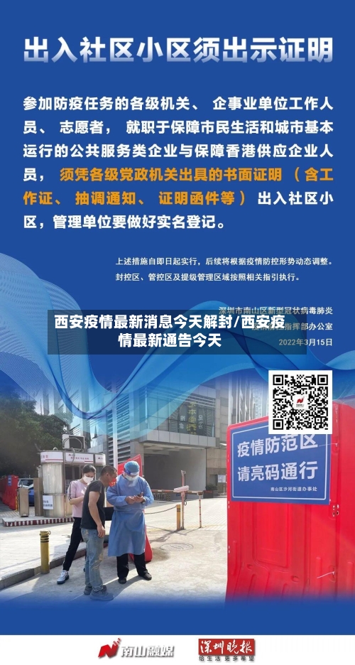 西安疫情最新消息今天解封/西安疫情最新通告今天-第2张图片