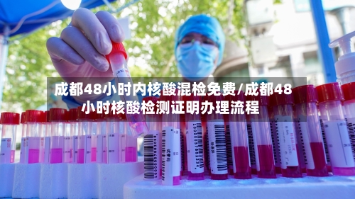 成都48小时内核酸混检免费/成都48小时核酸检测证明办理流程
