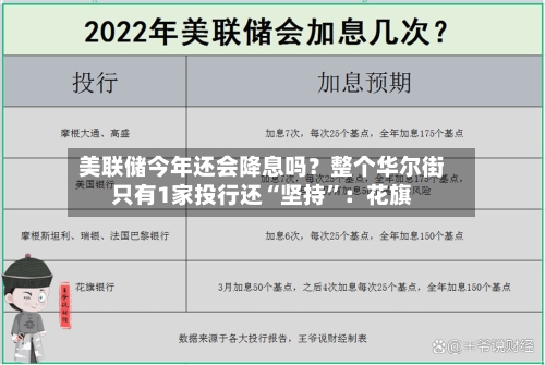 美联储今年还会降息吗？整个华尔街只有1家投行还“坚持”：花旗-第3张图片