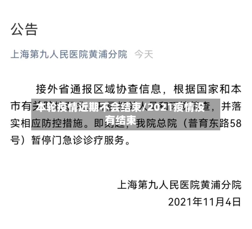 本轮疫情近期不会结束/2021疫情没有结束-第3张图片