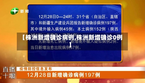 【株洲新增确诊病例,株洲新增确诊0例】-第2张图片