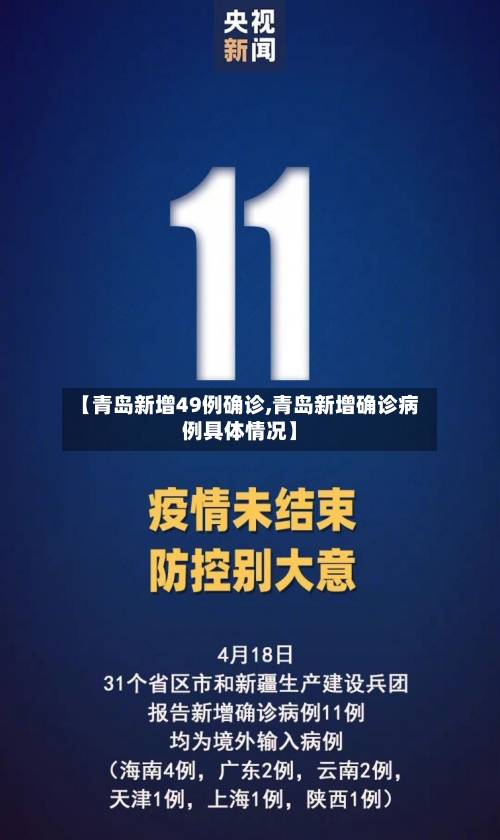【青岛新增49例确诊,青岛新增确诊病例具体情况】-第2张图片