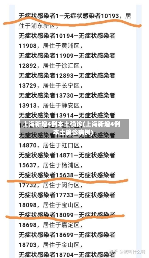 上海新增4例本土确诊(上海新增4例本土确诊病例)-第3张图片