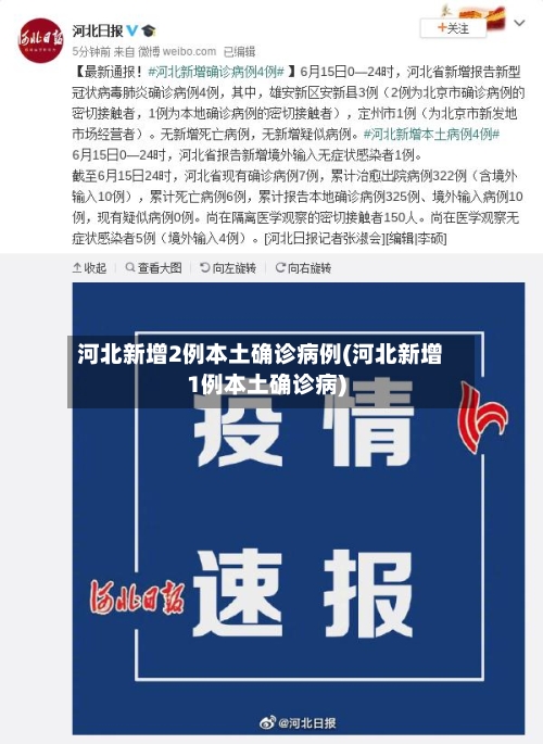 河北新增2例本土确诊病例(河北新增1例本土确诊病)-第2张图片