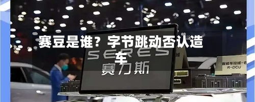 赛豆是谁?字节跳动否认造车-第2张图片