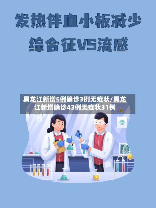 黑龙江新增5例确诊3例无症状/黑龙江新增确诊43例无症状31例