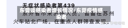 东莞谈感染者增长情况/东莞疫情感染者
