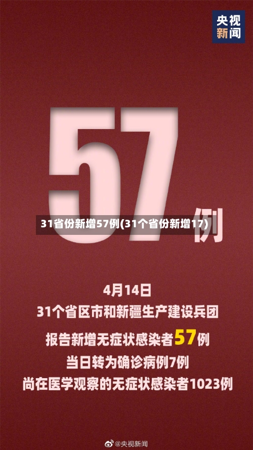 31省份新增57例(31个省份新增17)-第2张图片