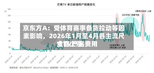 京东方A：受体育赛事备货拉动等因素影响，2026年1月至4月各主流尺寸TV产品费用全面上涨-第2张图片