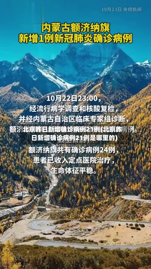 北京昨日新增确诊病例21例(北京昨日新增确诊病例21例是哪里的)-第3张图片