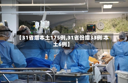 【31省增本土175例,31省份增33例 本土6例】