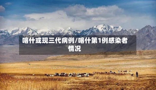 喀什或现三代病例/喀什第1例感染者情况-第2张图片
