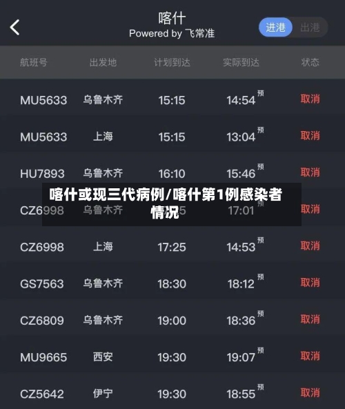 喀什或现三代病例/喀什第1例感染者情况-第3张图片