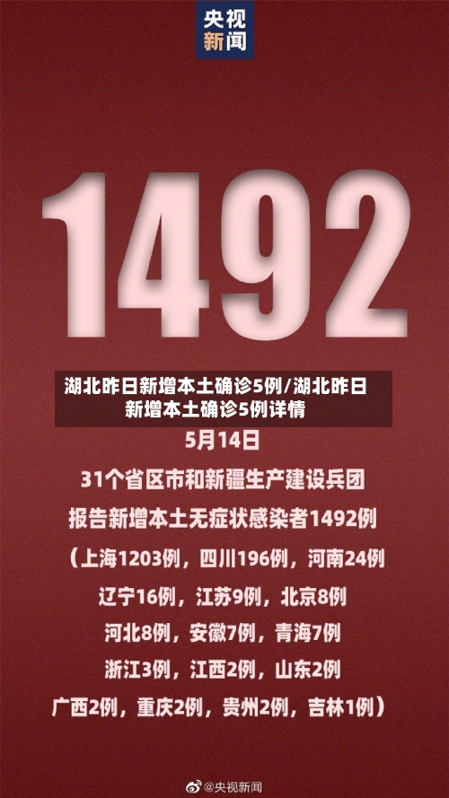 湖北昨日新增本土确诊5例/湖北昨日新增本土确诊5例详情-第2张图片
