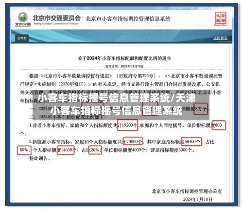 小客车指标摇号信息管理系统/天津小客车指标摇号信息管理系统-第2张图片
