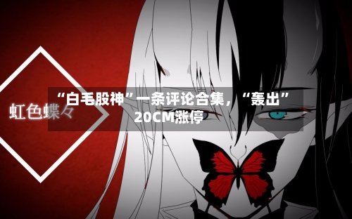 “白毛股神	”一条评论合集，“轰出”20CM涨停-第2张图片