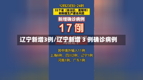 辽宁新增3例/辽宁新增 3 例确诊病例