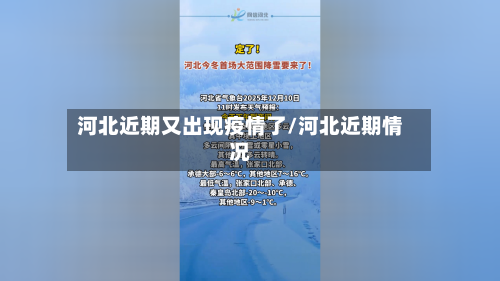 河北近期又出现疫情了/河北近期情况