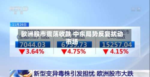欧洲股市震荡收跌 中东局势反复扰动市场
