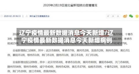 辽宁疫情最新数据消息今天新增/辽宁疫情最新数据消息今天新增病例